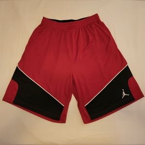 3XL Jordan Shorts - Black/Red